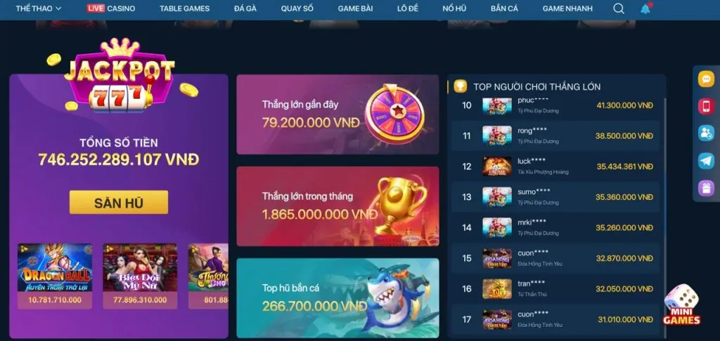 Ưu đãi và khuyến mãi cho game Bắn Cá